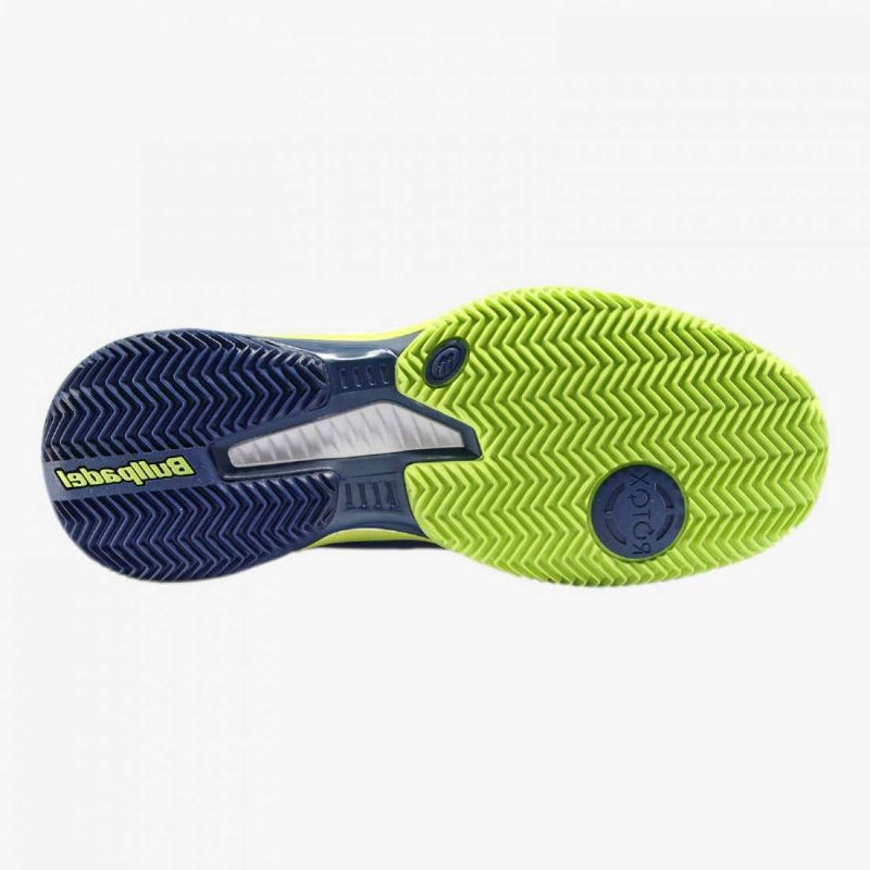 Zapatillas Bullpadel Juan Tello Vertex Grip 22I Blanco Verde Pádel Elite