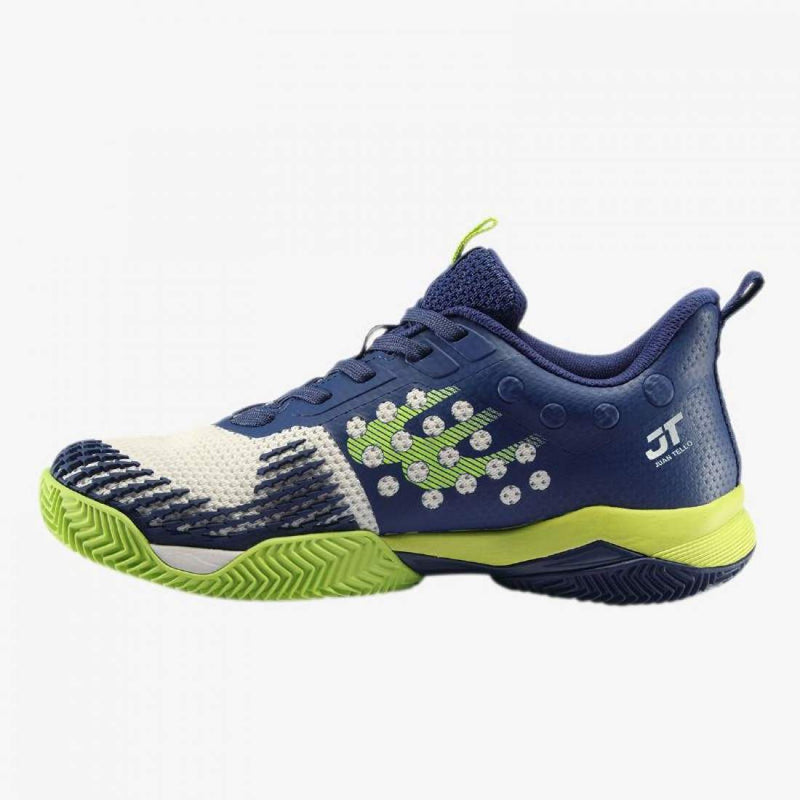 Zapatillas Bullpadel Juan Tello Vertex Grip 22I Blanco Verde Pádel Elite