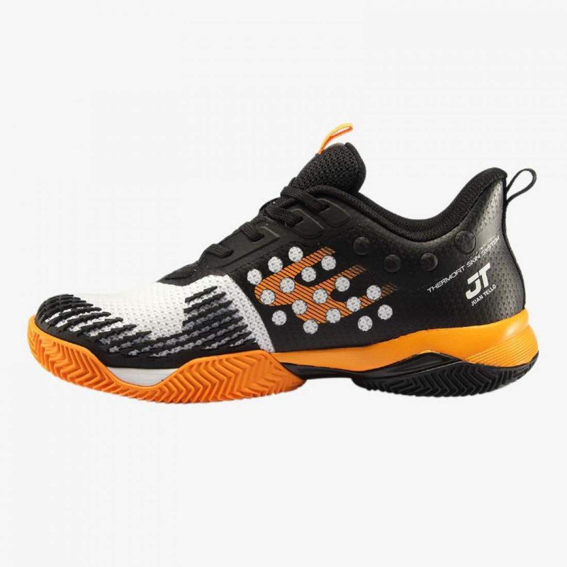 Zapatillas Bullpadel Juan Tello Vertex Grip 22V Blanco Negro Pádel Élite