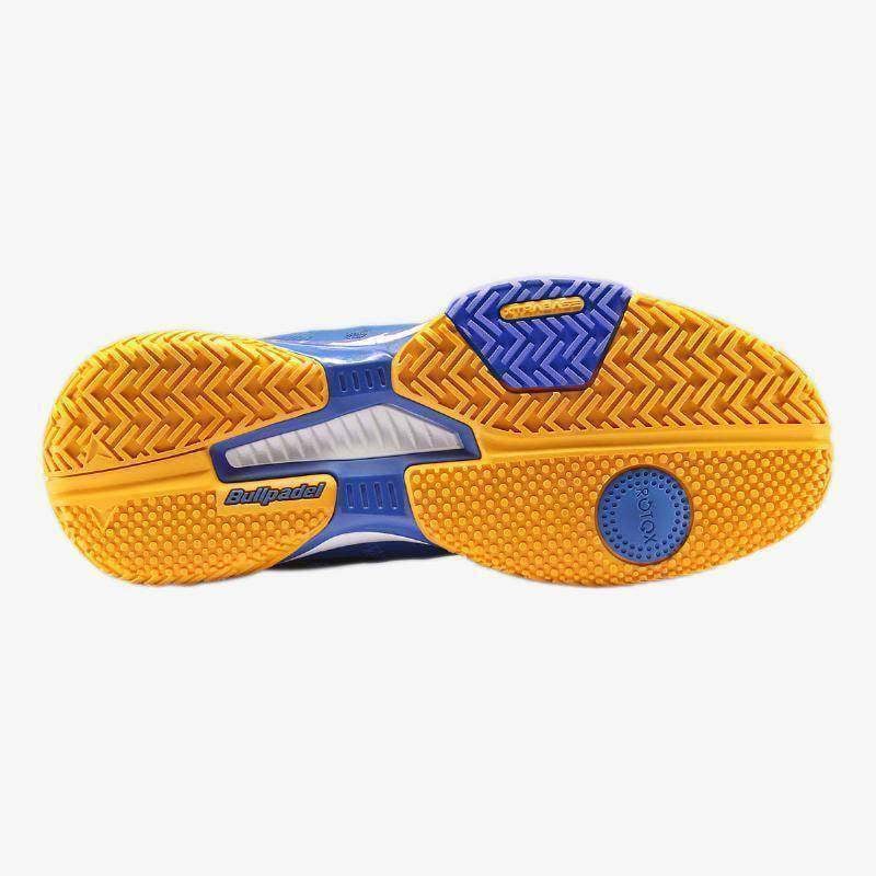 Zapatillas Bullpadel Paquito Navarro Hack Hybrid 22I Azul Real | Bullpadel Pádel Elite