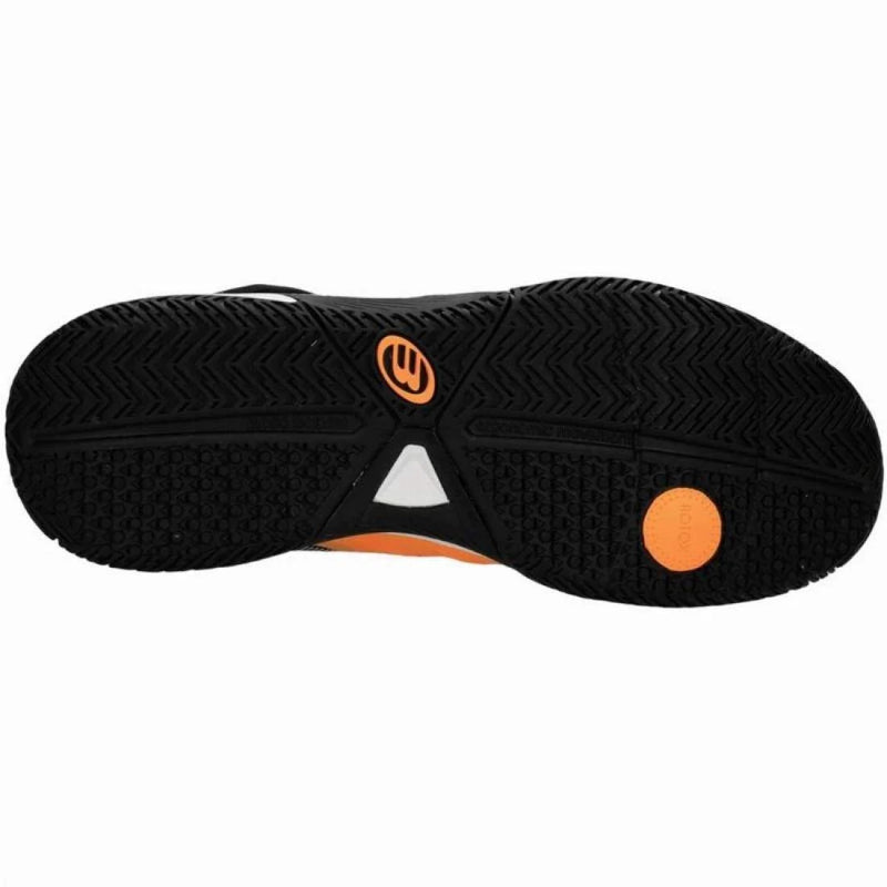 Zapatillas Bullpadel Performance Comfort 24I Negro Naranja Pádel Élite