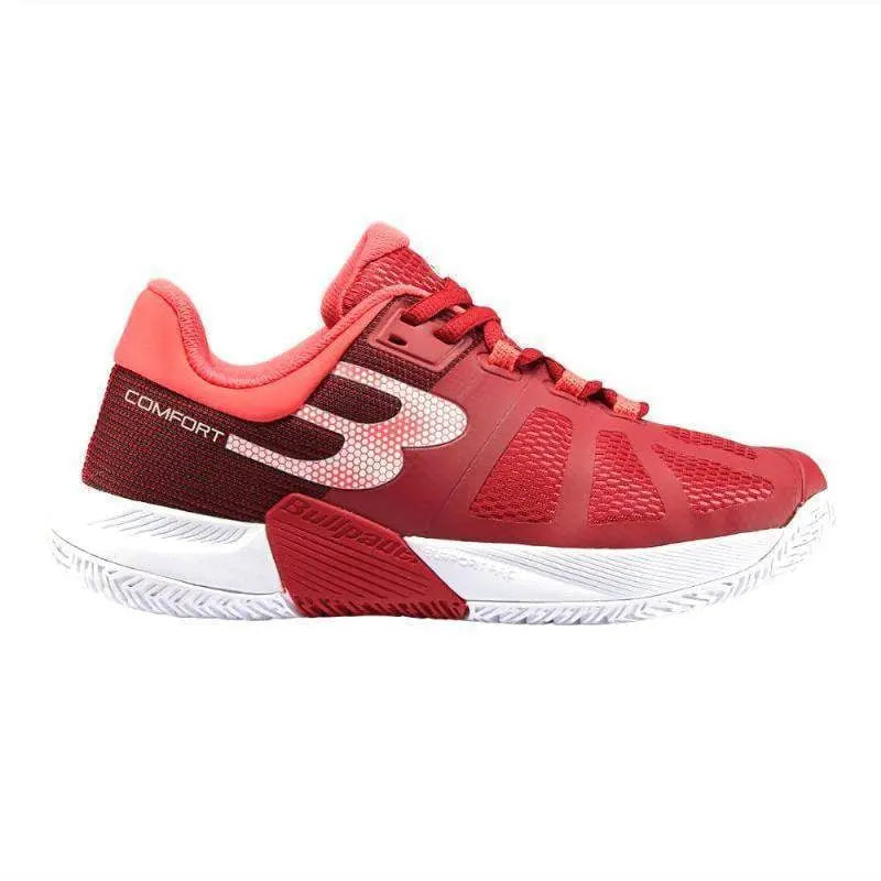 Zapatillas Bullpadel Performance Comfort 24V Cereza Mujer Pádel Elite