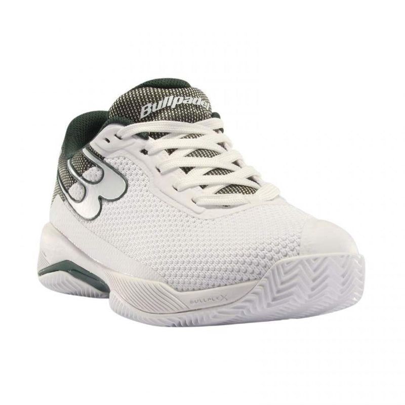 Zapatillas Bullpadel Performance Grip 24I Blanco Verde Pádel Elite