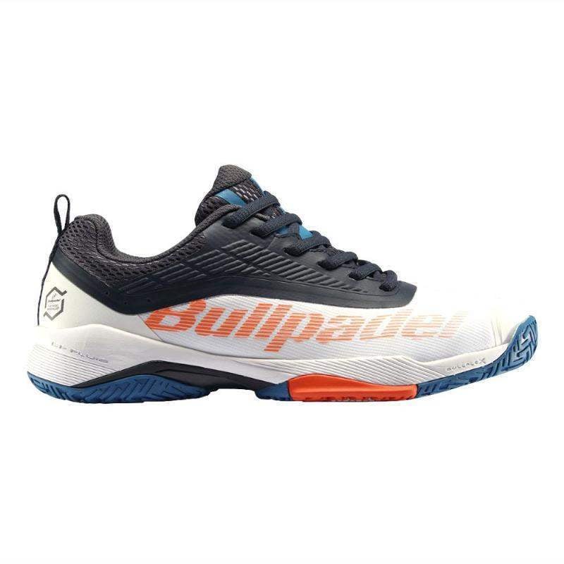 Zapatillas Bullpadel Performance Hybrid 24V Blanco Azul Marino | Bullpadel Pádel Élite