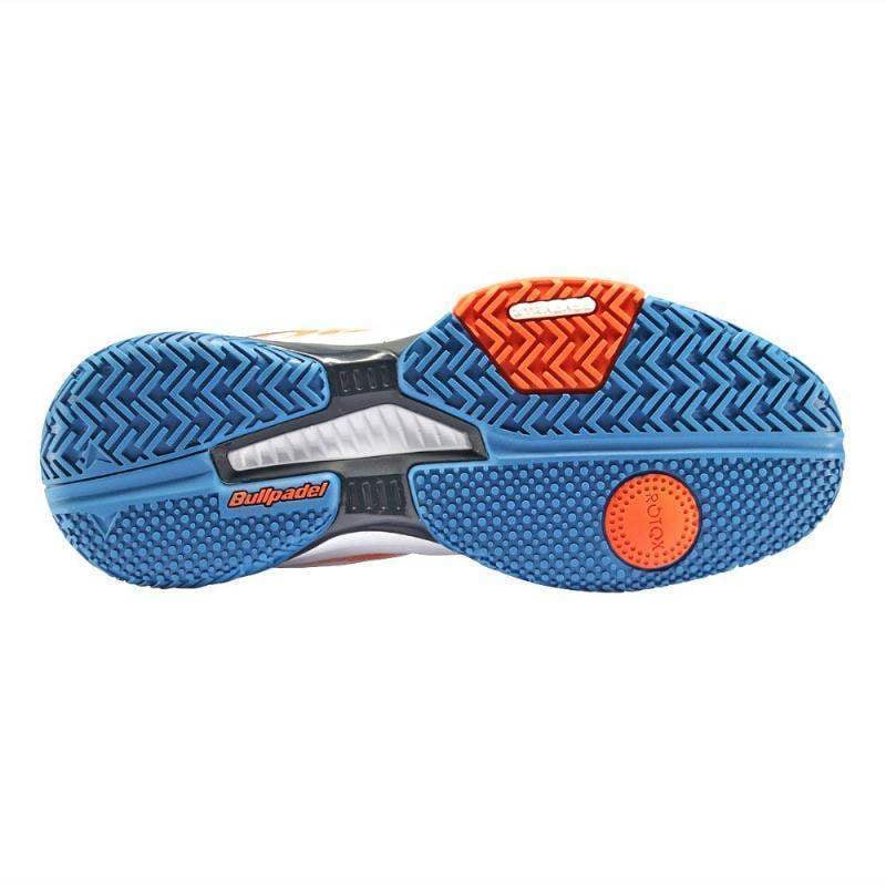 Zapatillas Bullpadel Performance Hybrid 24V Blanco Azul Marino | Bullpadel Pádel Élite