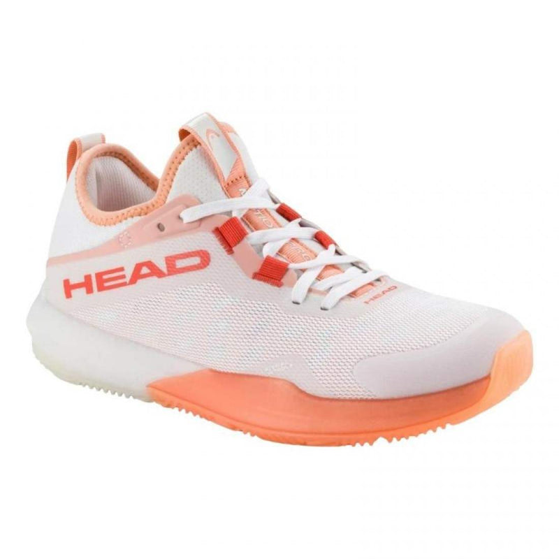 Zapatillas Head Motion Pro Blanco Coral Mujer Pádel Elite