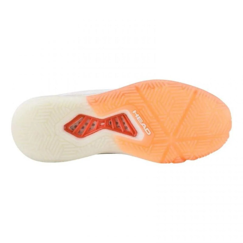 Zapatillas Head Motion Pro Blanco Coral Mujer Pádel Elite