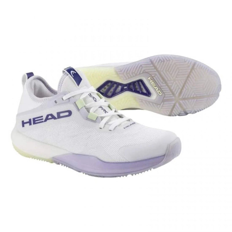 Zapatillas Head Motion Pro Blanco Lavanda Mujer Pádel Élite