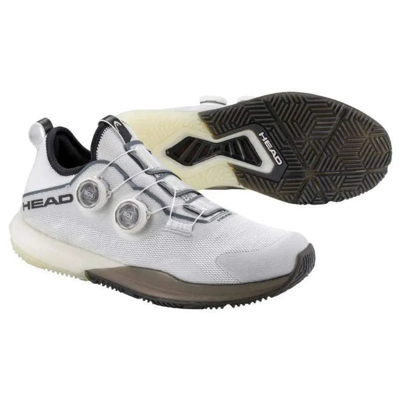 Zapatillas Head Motion Pro Boa Padel Blanco Negro Pádel Elite