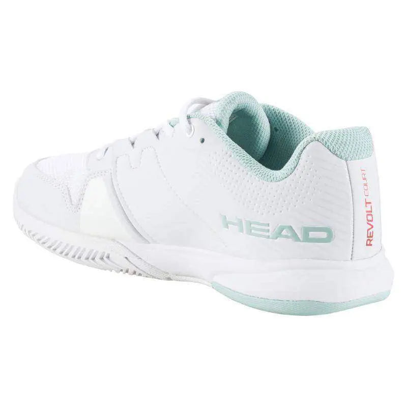 Zapatillas Head Revolt Court Blanco Mujer Pádel Elite