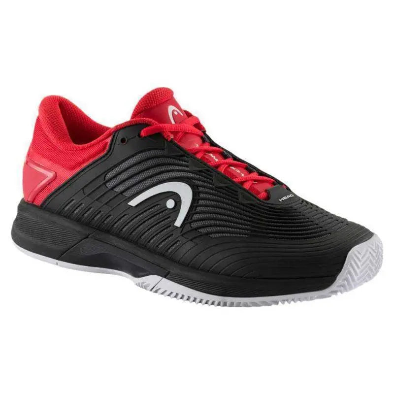 Zapatillas Head Revolt Pro 4.5 Clay Negro Rojo Pádel Elite