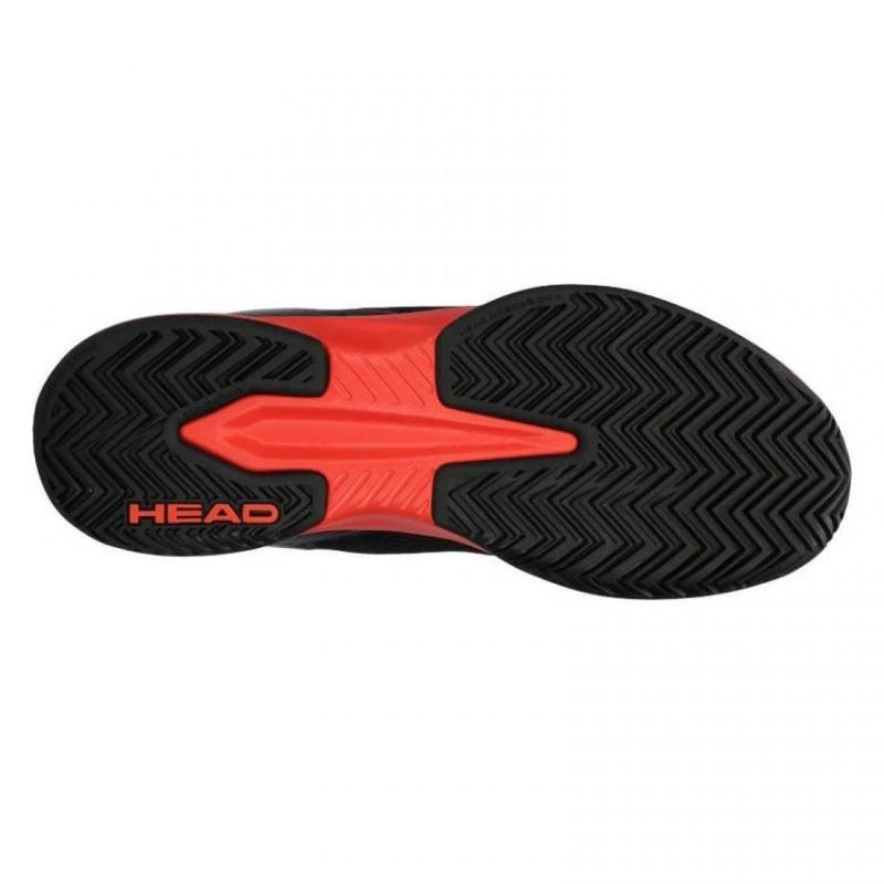 Zapatillas Head Sprint Court Padel Negro Rojo Pádel Élite