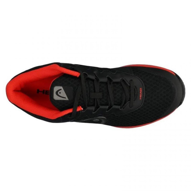 Zapatillas Head Sprint Court Padel Negro Rojo Pádel Élite