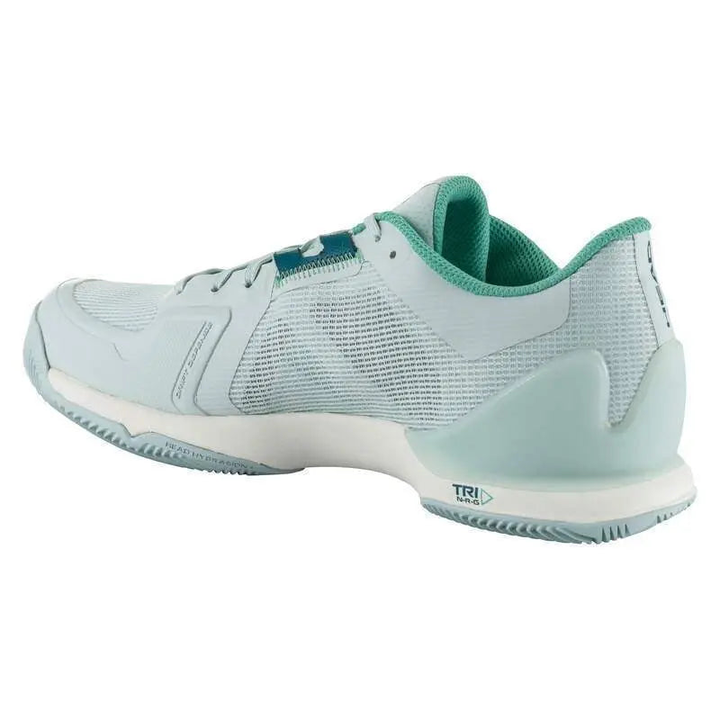 Zapatillas Head Sprint Pro 3.5 Clay Aqua Teal Mujer Pádel Elite