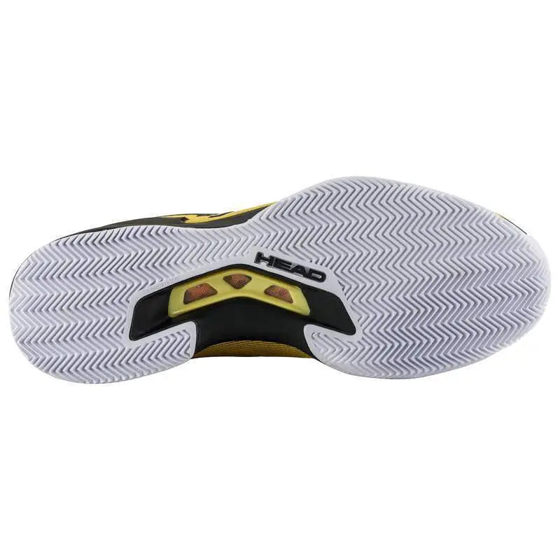 Zapatillas Head Sprint Pro 3.5 Clay Banana Negro Pádel Elite