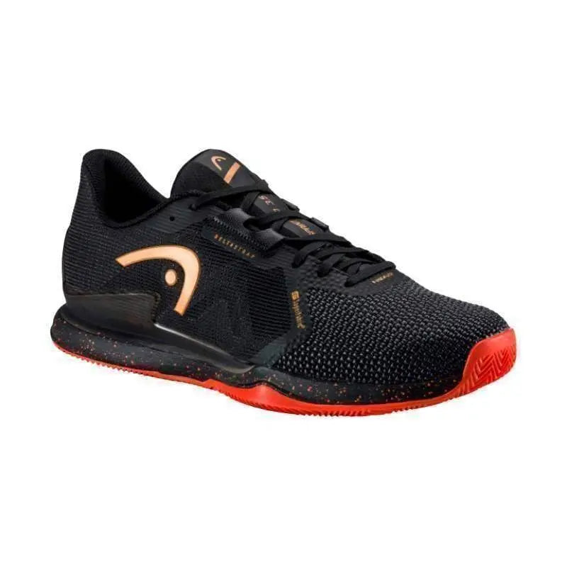 Zapatillas Head Sprint Pro 3.5 SF Clay Negro Rojo Pádel Elite