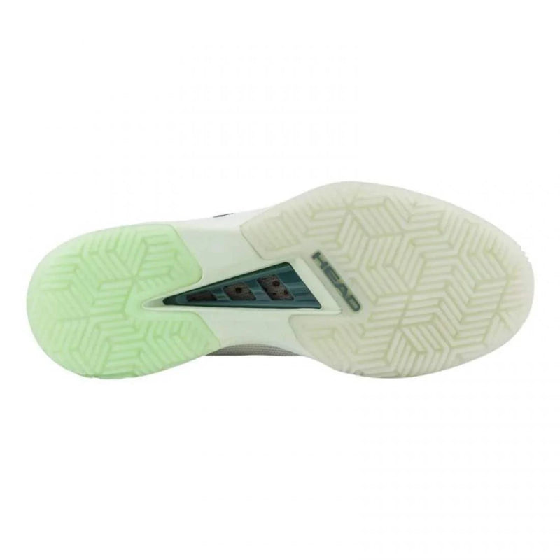 Zapatillas Head Sprint Pro 4.0 Blanco Verde Mujer Pádel Elite