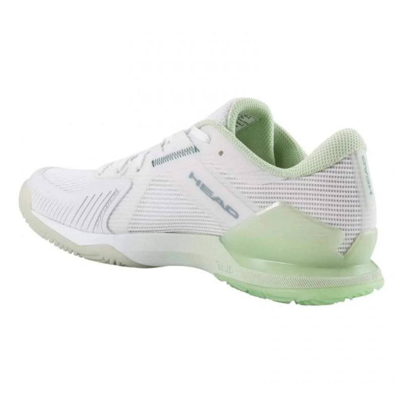 Zapatillas Head Sprint Pro 4.0 Blanco Verde Mujer Pádel Elite