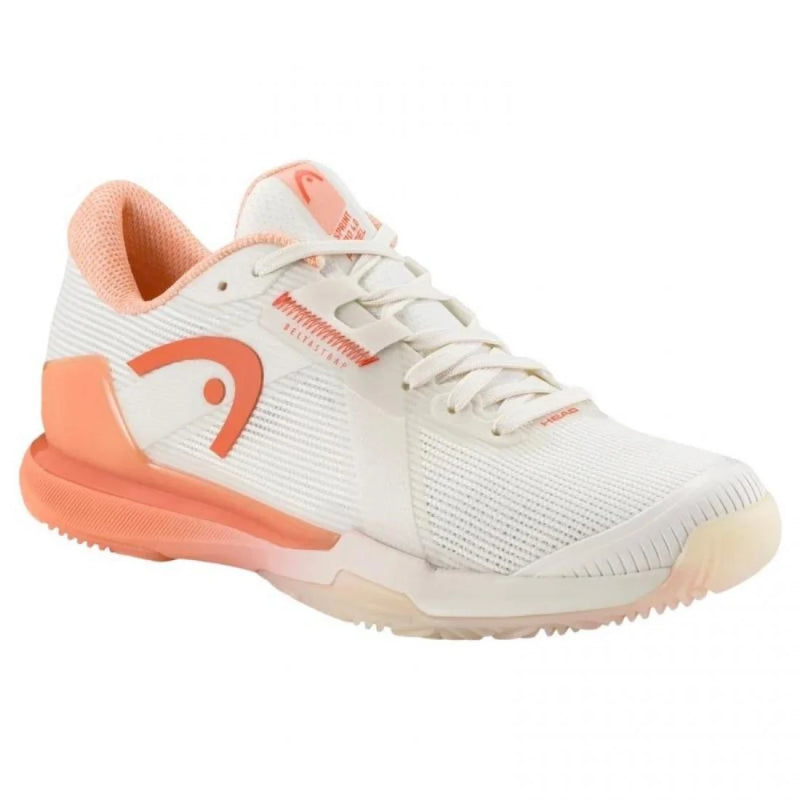 Zapatillas Head Sprint Pro 4.0 Padel Blanco Coral Mujer Pádel Élite