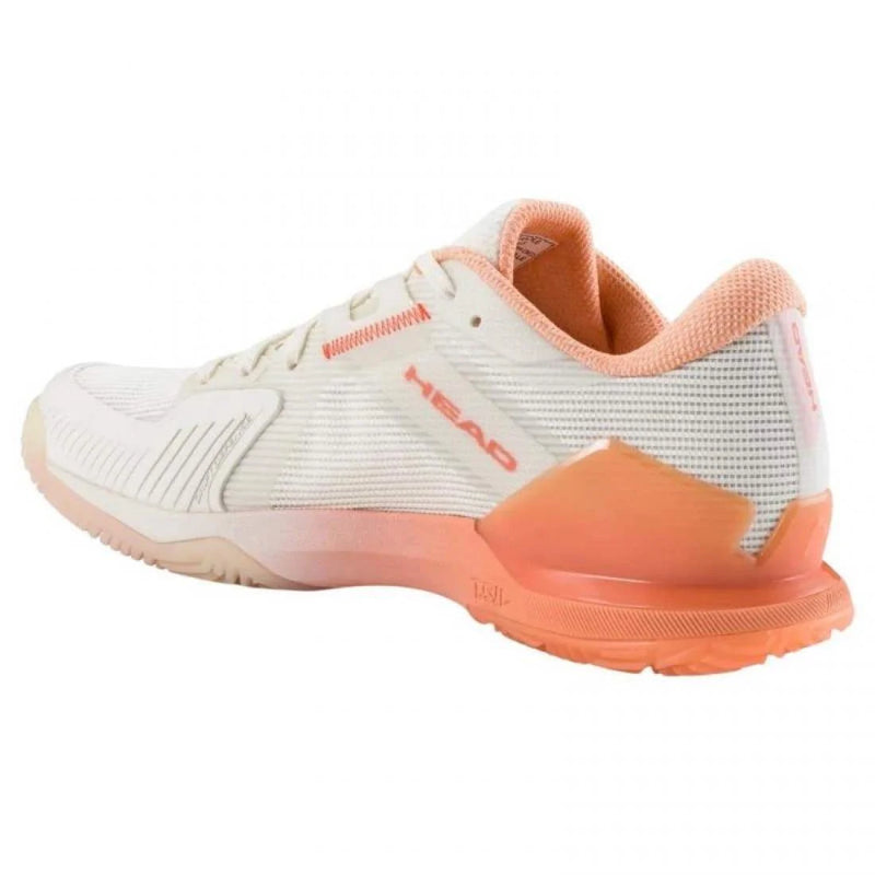 Zapatillas Head Sprint Pro 4.0 Padel Blanco Coral Mujer Pádel Élite