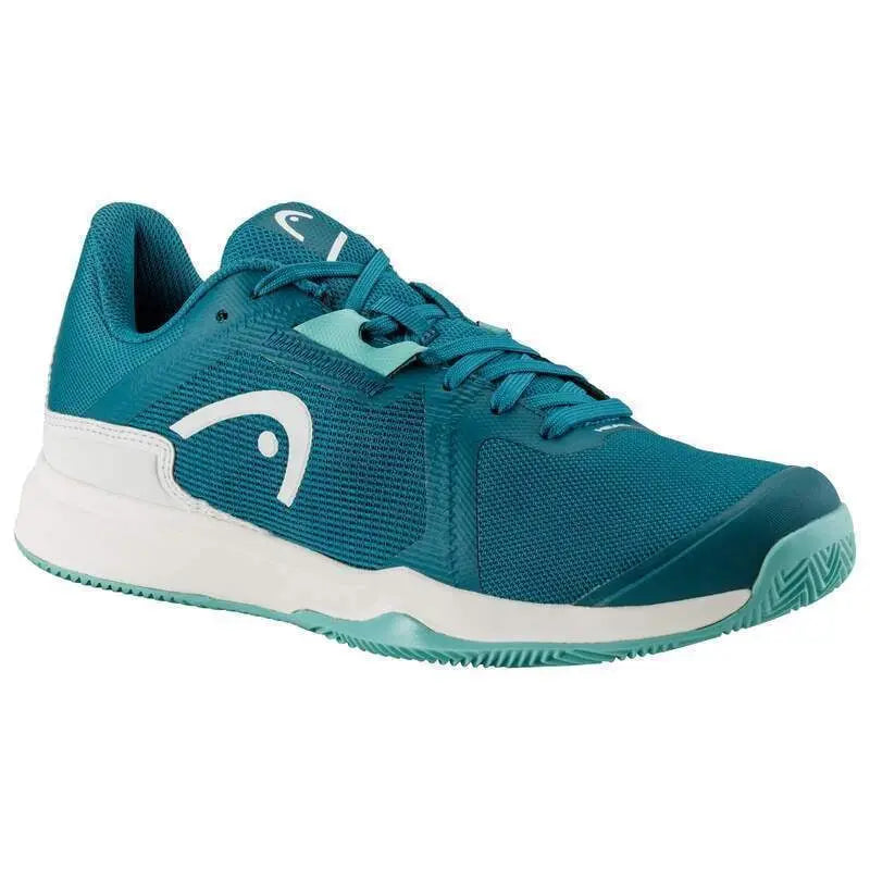 Zapatillas Head Sprint Team 3.5 Clay Azul Stone Blanco Mujer Pádel Elite