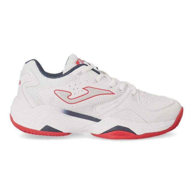 Zapatillas Joma Master 1000 2302 Blanco Rojo Junior Pádel Élite