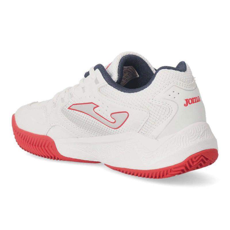 Zapatillas Joma Master 1000 2302 Blanco Rojo Junior Pádel Élite