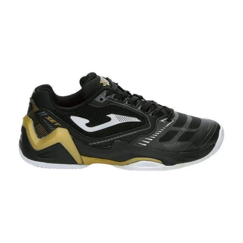 Zapatillas Joma Set 2301 Negro Oro Mujer Pádel Elite