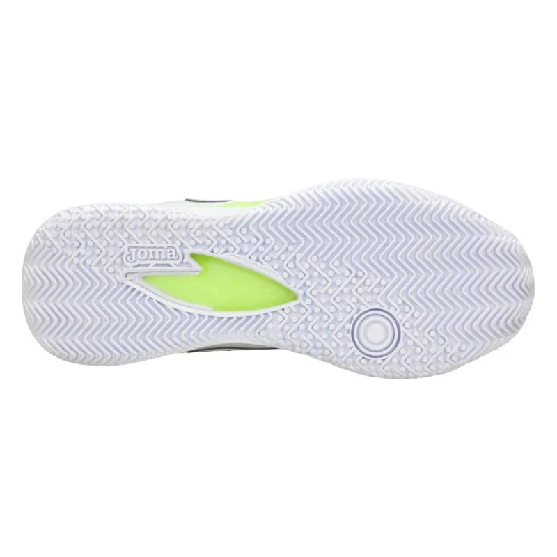 Zapatillas Joma Spin 2402 Blanco Verde Mujer Pádel Élite