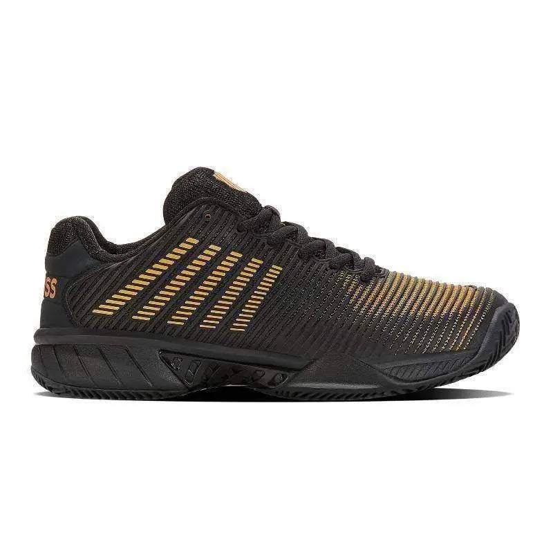 ZAPATILLAS KSWISS HYPERCOURT EXPRESS 2 NEGRO Y AMARILLO RevolutionPadel