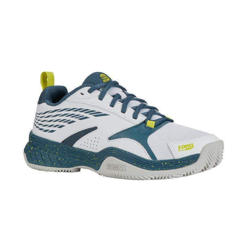 Zapatillas Kswiss Speedex Padel Blanco Indian Teal Pádel Elite