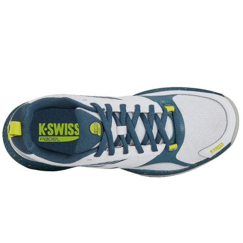 Zapatillas Kswiss Speedex Padel Blanco Indian Teal Pádel Elite