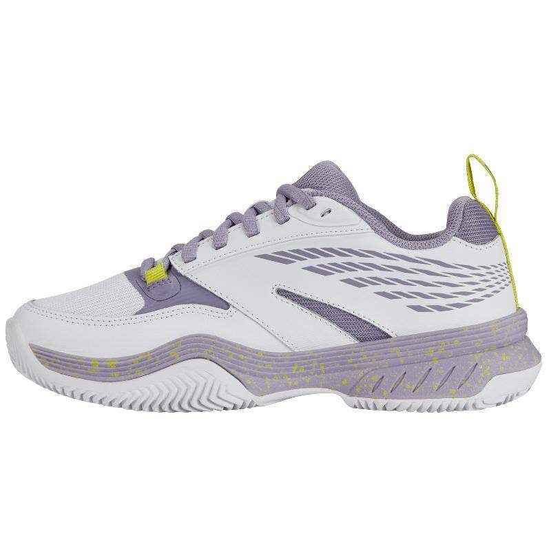 Zapatillas Kswiss Speedex Padel Blanco Lila Mujer Pádel Elite