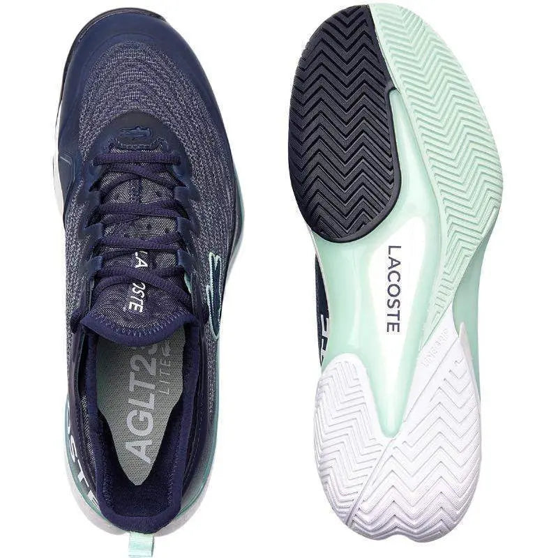 Zapatillas Lacoste AG-LT23 Lite Azul Marino Turquesa Pádel Elite