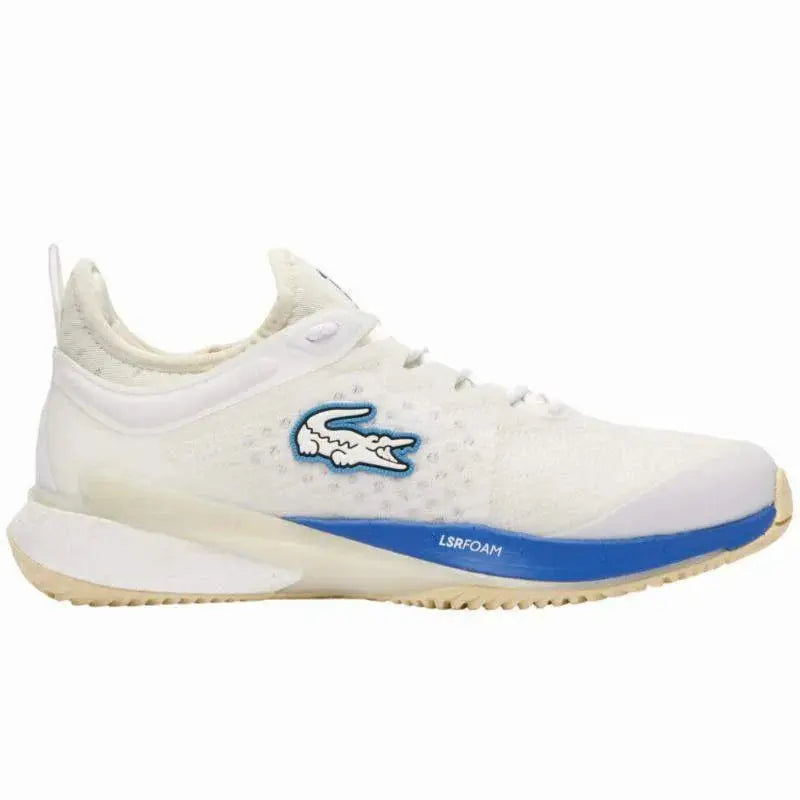 Zapatillas Lacoste AG-LT23 Lite Clay Court 124 Blanco Azul Pádel Elite