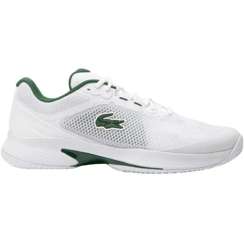 Zapatillas Lacoste Tech Point 124 Blanco Verde Oscuro Pádel Elite