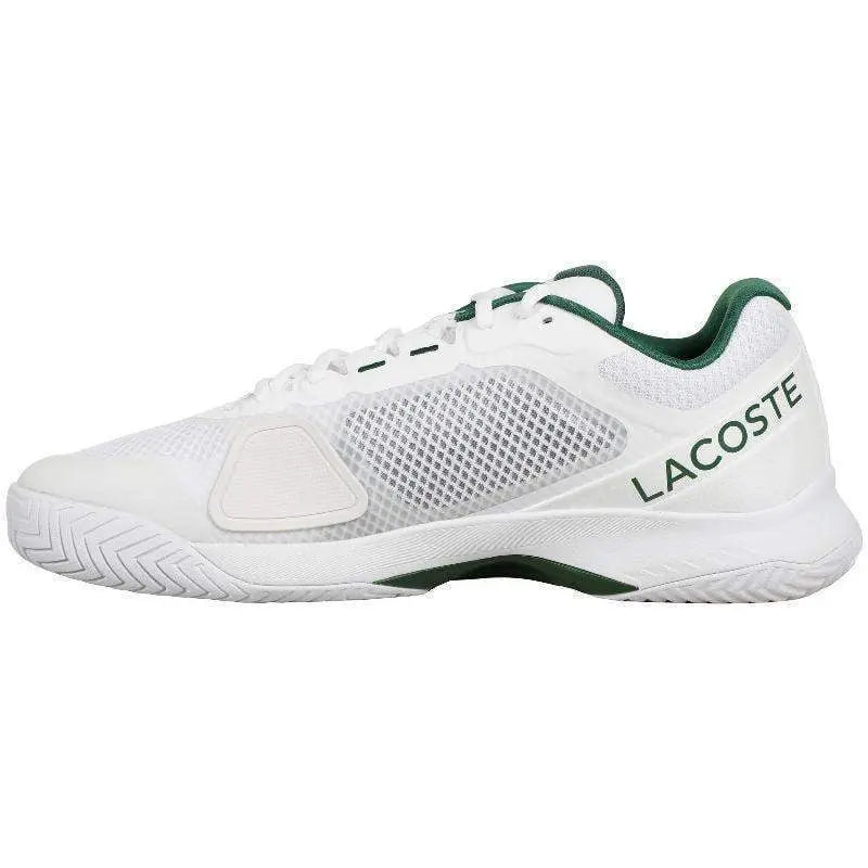 Zapatillas Lacoste Tech Point 124 Blanco Verde Oscuro Pádel Elite