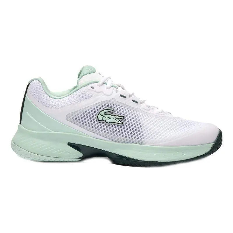 Zapatillas Lacoste Tech Point Blanco Turquesa Mujer Pádel Elite