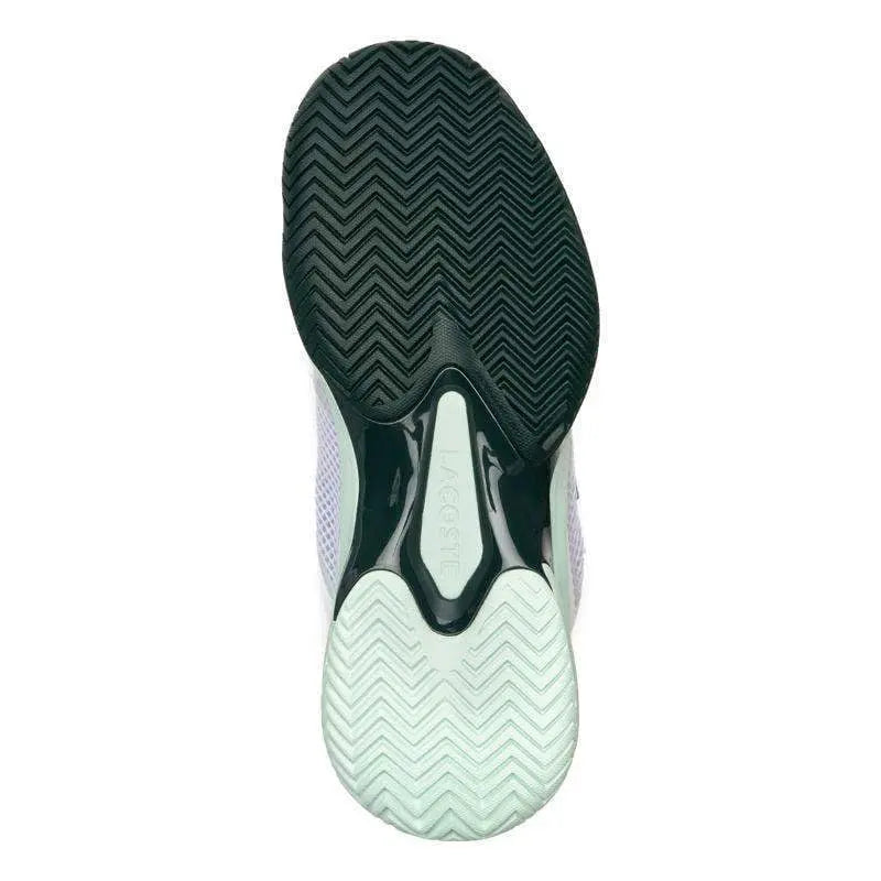 Zapatillas Lacoste Tech Point Blanco Turquesa Mujer Pádel Elite