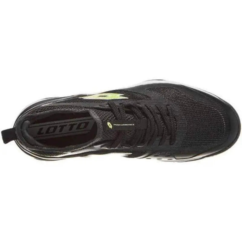 Zapatillas Lotto Mirage 200 CLY Negro Verde Pádel Elite