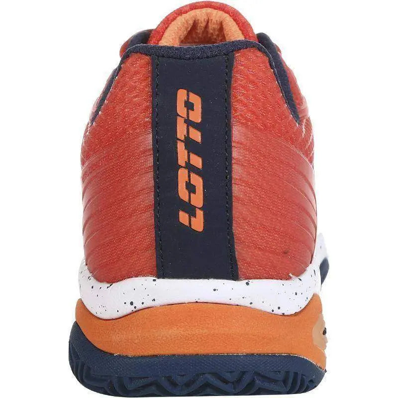 Zapatillas Lotto Mirage 300 III CLY Naranja Blanco Pádel Elite