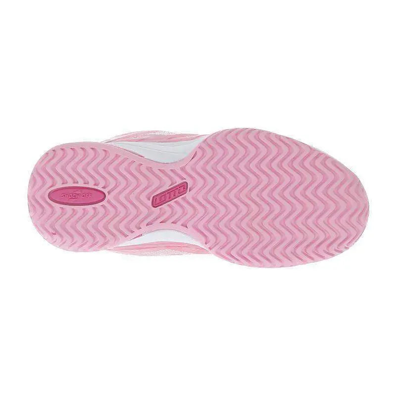 Zapatillas Lotto Mirage 300 Orquidea Blanco Rosa Junior Pádel Elite