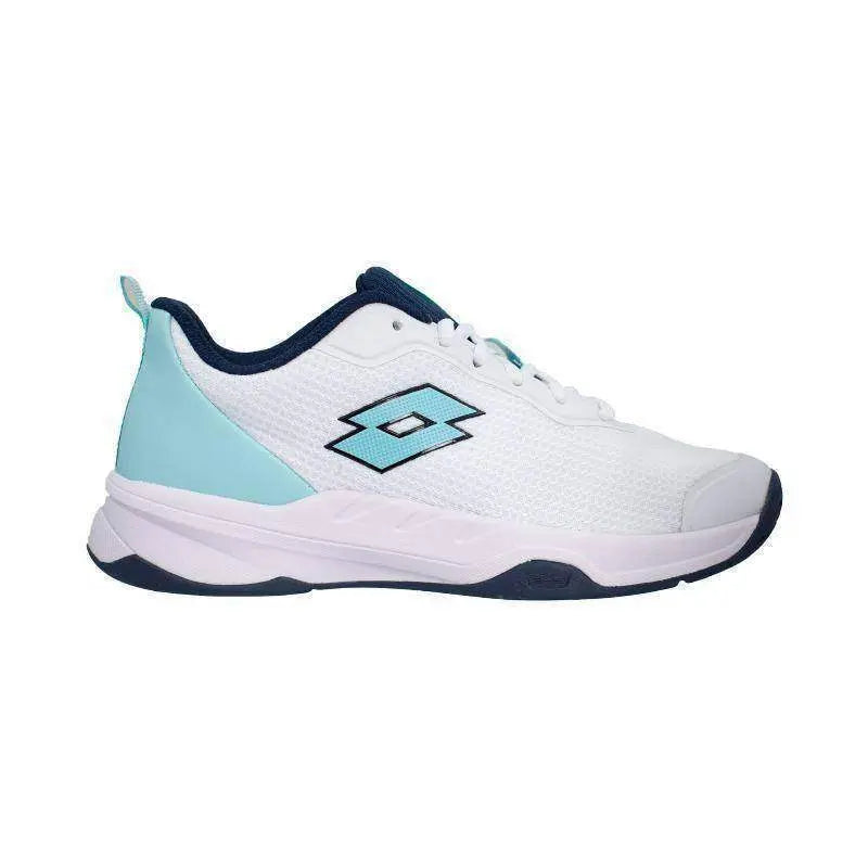 Zapatillas Lotto Mirage 600 ALR Blanco Azul Claro Mujer Pádel Elite