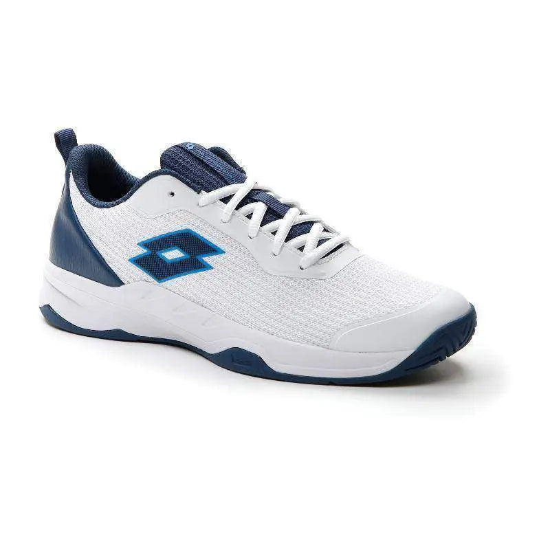 Zapatillas Lotto Mirage 600 Blanco Azul Denim Pádel Elite