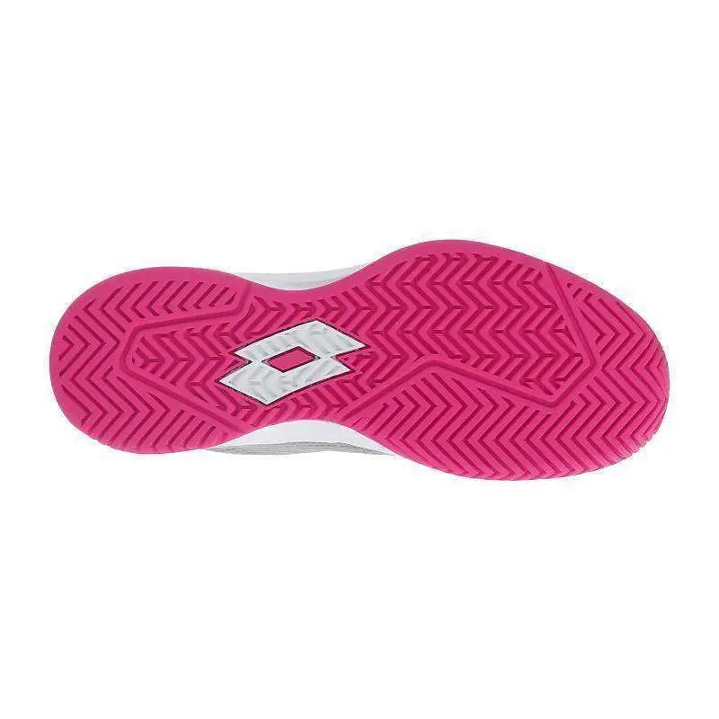 Zapatillas Lotto Mirage 600 Gris Rosa Fucsia Mujer Pádel Elite