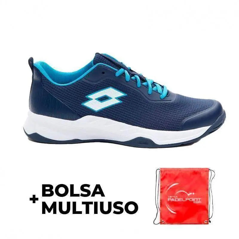 Zapatillas Lotto Mirage 600 Marino Blanco Azul Pádel Elite