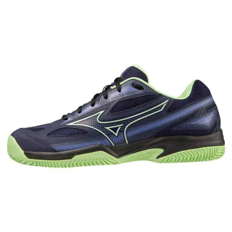 Zapatillas Mizuno Break Shot 4 Azul Verde Pádel Elite