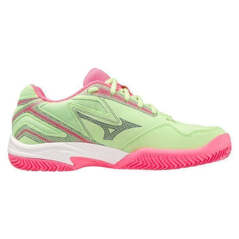 Zapatillas Mizuno Break Shot Verde Fucsia Mujer Pádel Elite