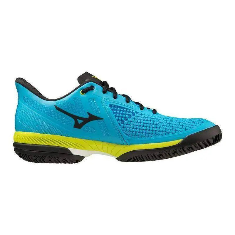 Zapatillas Mizuno Wave Exceed Tour 5 CC Azul Amarillo Pádel Elite