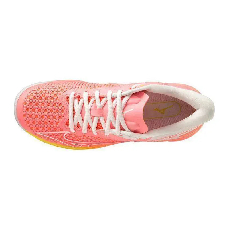 Zapatillas Mizuno Wave Exceed Tour 5 CC Coral Mujer Pádel Elite